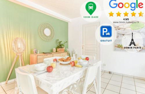 Cosy T2 à 100m de la Gare, parking gratuit, WiFi Fibre pour 4 personnes - Foto 1