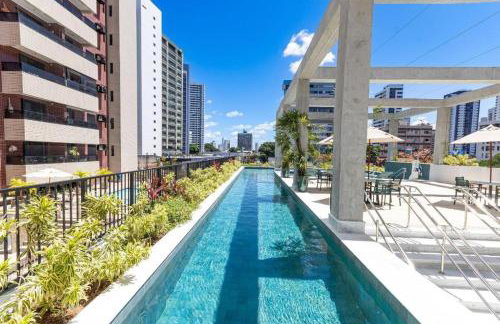 Studio inteiramente novo em localização perfeita, lazer completo e muito conforto! - Foto 32