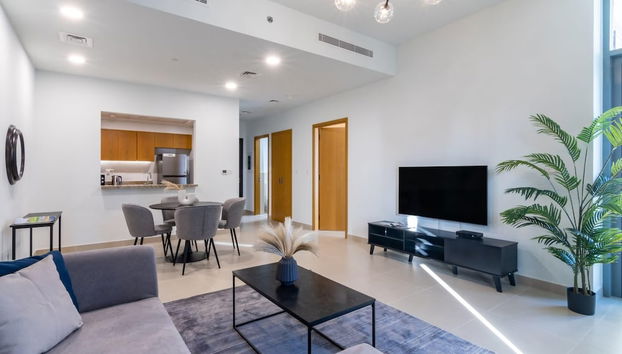 Silkhaus Spacious 1BR in Downtown Pool View - Foto 3, Habitación