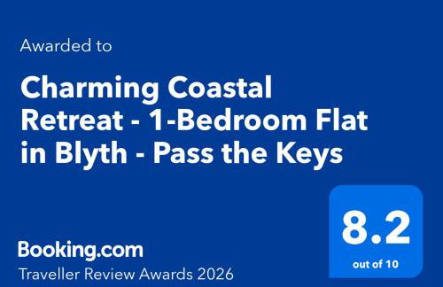 Charming Coastal Retreat - 1-Bedroom Flat in Blyth - Pass the Keys - Foto 5