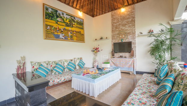 Zona de estar del vestíbulo