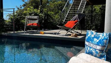 Villa Scappà Porticcio - Piscine & vue mer - Foto 3, sunbed