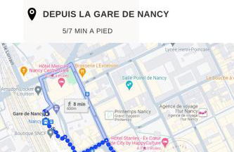 Vue sur le Palais - Nancy Gare Congrès - PARKING - T3 - Foto 31