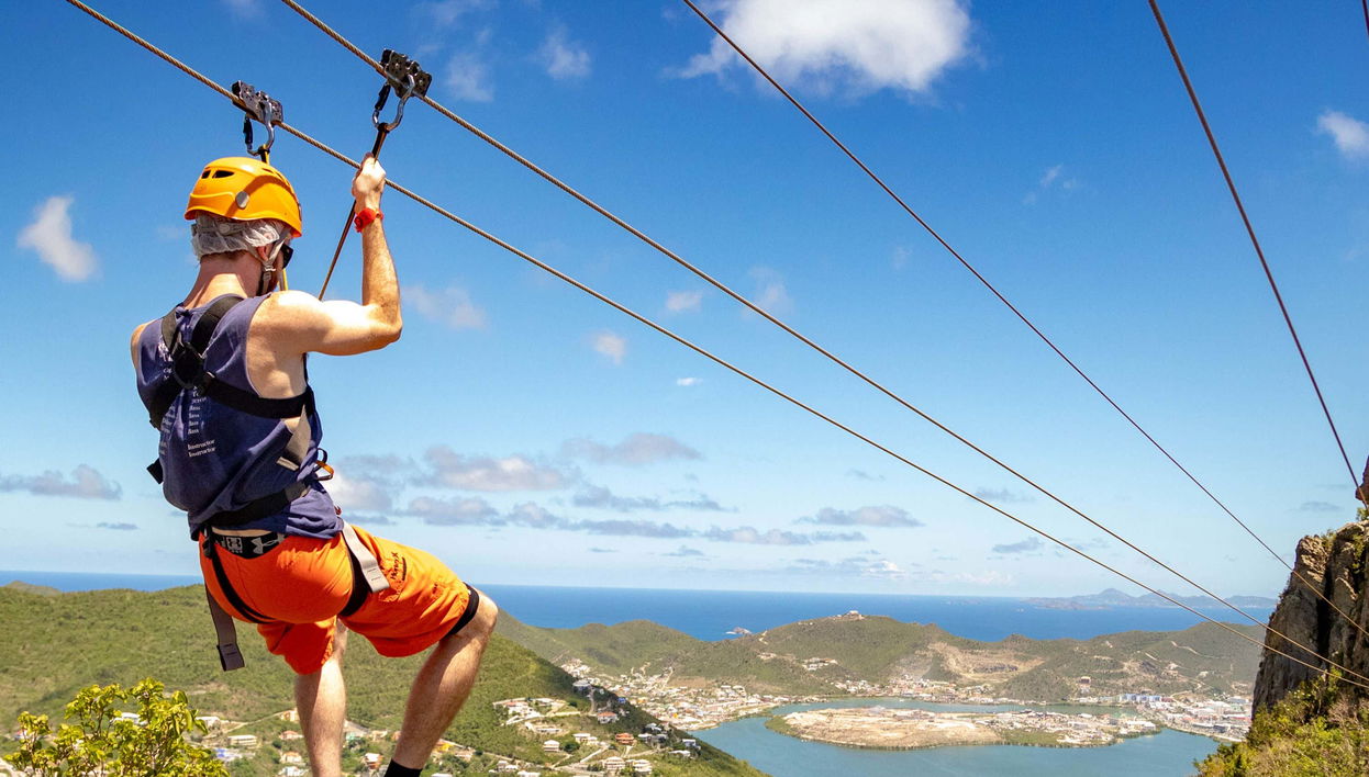 Ingresso do Rainforest Adventures St. Maarten