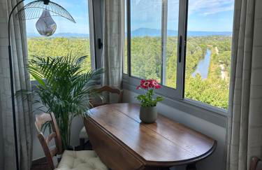 Charmante PETITE MAISON avec vue panoramique, en centre historique, proche d'Avignon, ancienne, rénovée, climatisée, terrasse, parking public gratuit - Foto 4