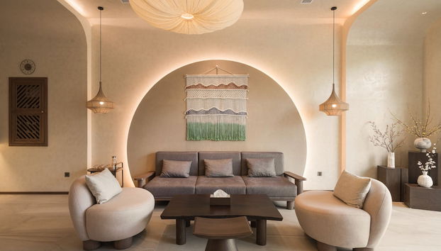 Sala de estar do lobby