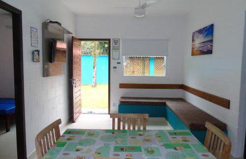 Maré de Lua Boracéia - Casas com 1 e 3 quartos - 1 quarteirão da Praia de Boracéia - São Sebastião - Foto 43