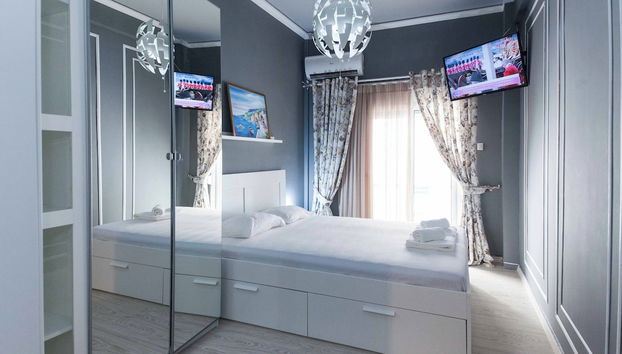 Fresh 1 Bd Apt w Balcony in Kato Patisia - Foto 3, Habitación