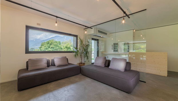 Zona de estar del vestíbulo