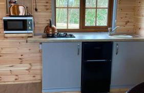 Beautiful Wooden tiny house, Glamping cabin with hot tub 2 - Foto 33
