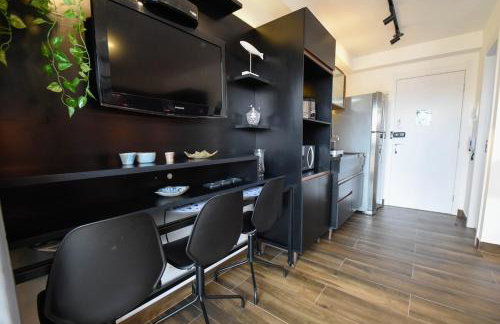 Studio for 02 guests WIFI 300MB air conditioner only twoo minutes of subway station LUZ SP - Foto 49