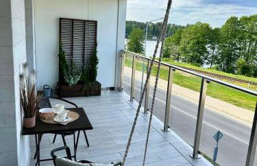 Urokliwy Apartament z dużym tarasem i widokiem na Jezioro Białe - Foto 2