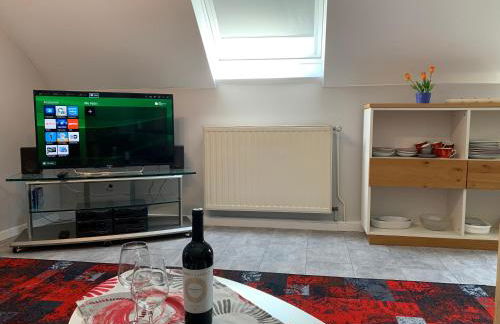 Ferienwohnung Sunny - Moderne Ferienwohnung im Grünen in Saarbrücken-West - Foto 12