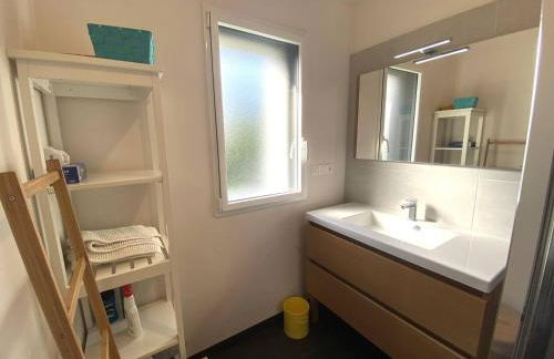 Superbe villa avec WIFI à 300m d'une plage de sable fin à l'ILE GRANDE - Ref 296 - Foto 10