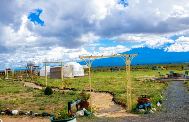 Amanya 1-bed Zebra Tent - Foto 27