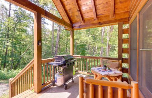 Cherry Log Couples Cabin Near Hiking and Waterfalls - Foto 4