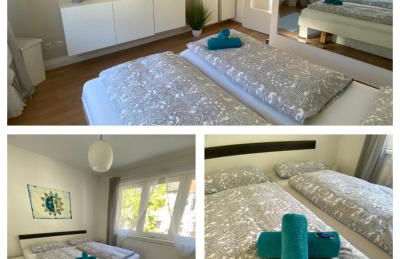 "GREENSUN-HOMES" Messe, Flughafen und Zentrums nah, Ruhig, Modern, schnelles WLAN, Balkon und Küche, freies Parken, 4 Schlafplätze möglich - Photo 3