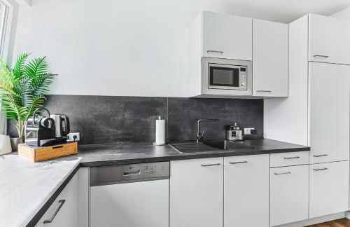 ARCHIPEL - Balkon - nahe Hamburg - Lounge - Smart TV - Parking - Foto 32