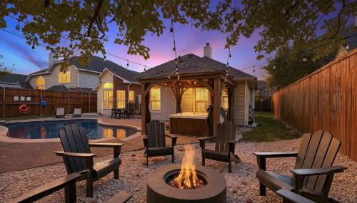 5BD 2BA Vacation Retreat w Pool Hot Tub & BBQ - Foto 4
