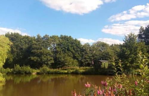 Charming tranquil Shepherds Hut with lakeside balcony 'Roach' - Foto 41