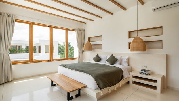 Mr Mrs W Bingin by Alfred in Bali - Brand NEW 3BR Tropical Villa Near Bingin Beach - Foto 4, Habitación