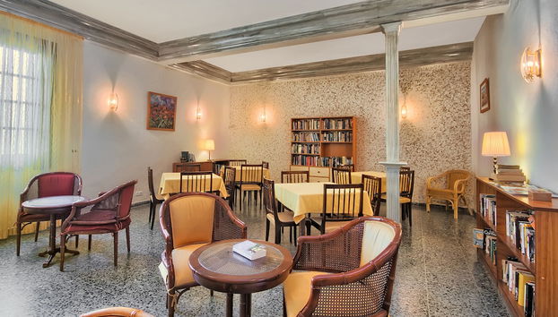 Sitzecke in der Lobby