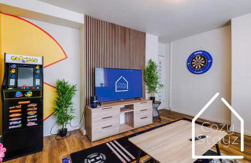 Spacious 3 Bed with Pac-Man, Darts and 2 Parking spaces - Foto 38