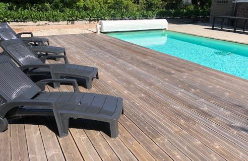 Maison Art Deco-5 salles de bains, 1 suite, piscine, clim, parking - Foto 40