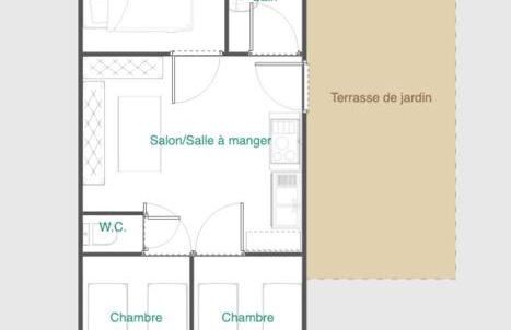 Bungalow 3 chambres pour 6 pers avec Climatisation Camping 3 etoiles - Foto 20