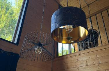 Strefa Ciszy Bieszczady domki z jacuzzi lub z banią z hydromasażem - Foto 3