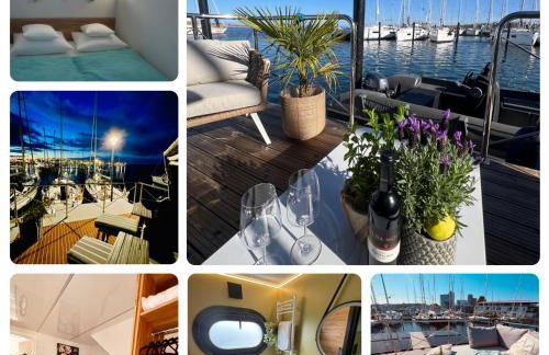 Hausboot mit Motorboot - Foto 3