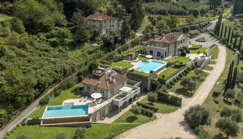 Villa Caiano - Luxury In Tuscany - Foto 1, Garden, Garden view
