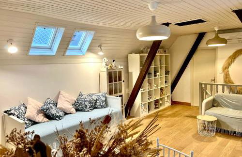 Dans Maison privée Appartement de charme, 70m2 avec pergola Et jardin à 15min centre de Strasbourg Chez Regine - Foto 41