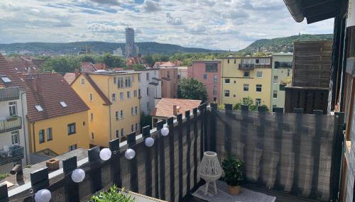 Apartment Skyline of Jena, luxuriös, einzigartig, free Wifi, Parkplatz, klimatisiert, zentral - Foto 2