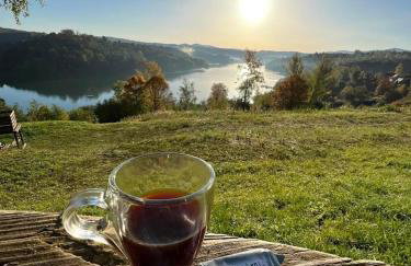 BIESZCZADZKI RAJ z prywatną działką przy linii brzegowej Jeziora Solińskiego Sauna Basen sezonowy - Foto 39