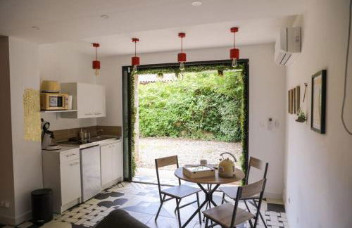 La Hutte de la Tortue Rez-de-jardin Patio au Calme - Foto 19