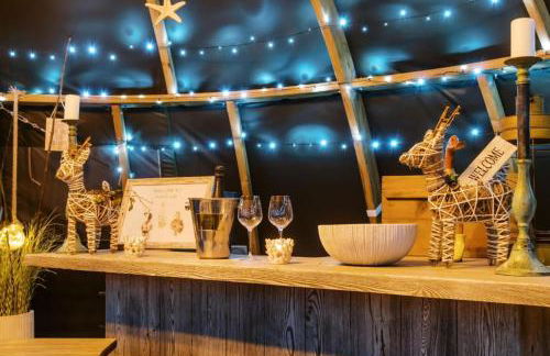 Shepherd's Hut- Hot Tub- Wellness Spa- Wood Burner - Foto 11