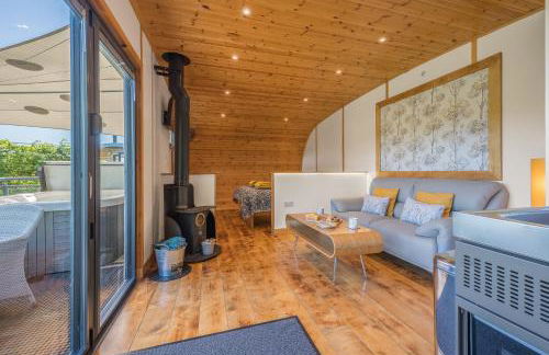 Ingleborough Luxury Pod with Hot Tub at Fell View Park Kirkby Lonsdale - Foto 15