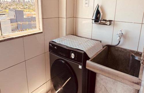 Apartamento com ar condicionado e lava e seca - Foto 10