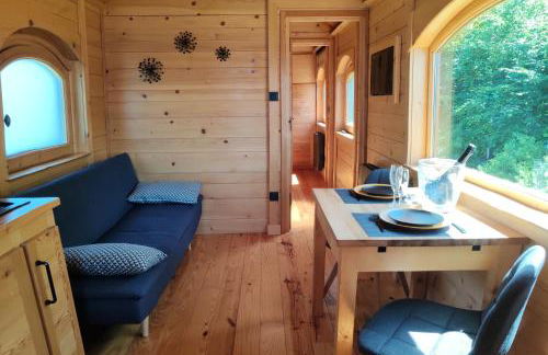 Gîte insolite en Champagne - Roulotte des Cahouriaux - Foto 7