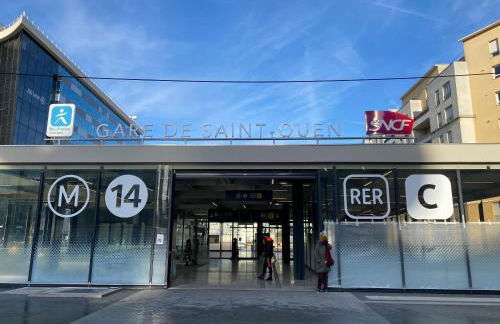 Appartement T1 Proche Paris à 1min du métro 14 - Foto 5