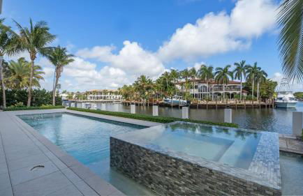 Waterfront Luxury Estate with Private Dock Lighthouse Point - Foto 2