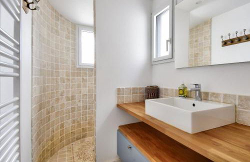 Piscine chauffée, jardin, magnifique villa pour 10 - Foto 12