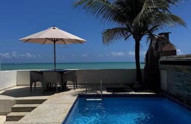 Ipioca beach, pe na area com vista incrível e piscina privativa - Foto 4