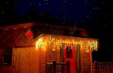 1800OR Unique 'yurt' home in Bretton Woods 1 mi to skiing firepit foosball beach Hot tub - Foto 18