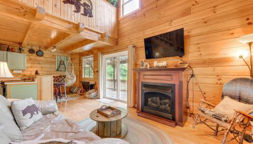Smoky Mountain Log Cabin Close to Rafting! - Foto 4