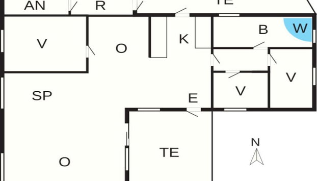 4 Star Holiday Home in Lemvig - Foto 3, Plano