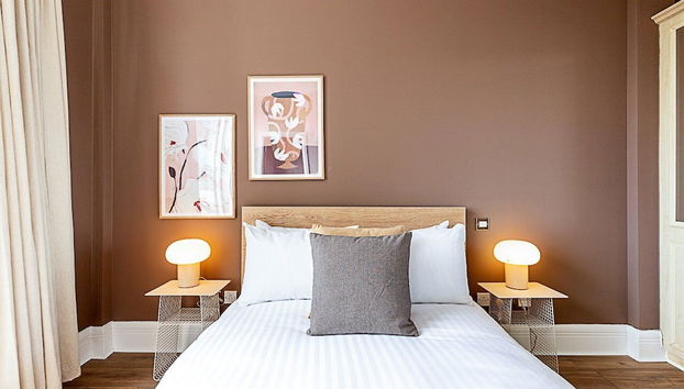 Bright and Stylish Riverside Haven in Canary Wharf - Foto 3, Habitación