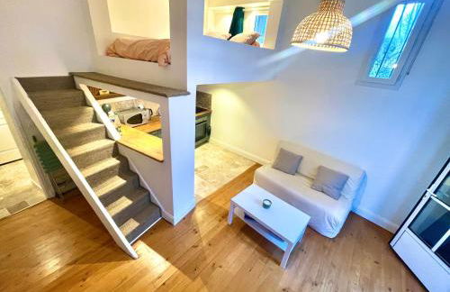 " Studio Vasconia " Hyper Centre - Mezzanine -Wifi - Foto 5