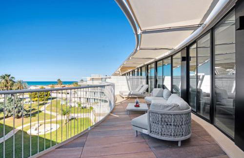 Denia Beach penthouse met zeezicht aan het strand - Foto 12
